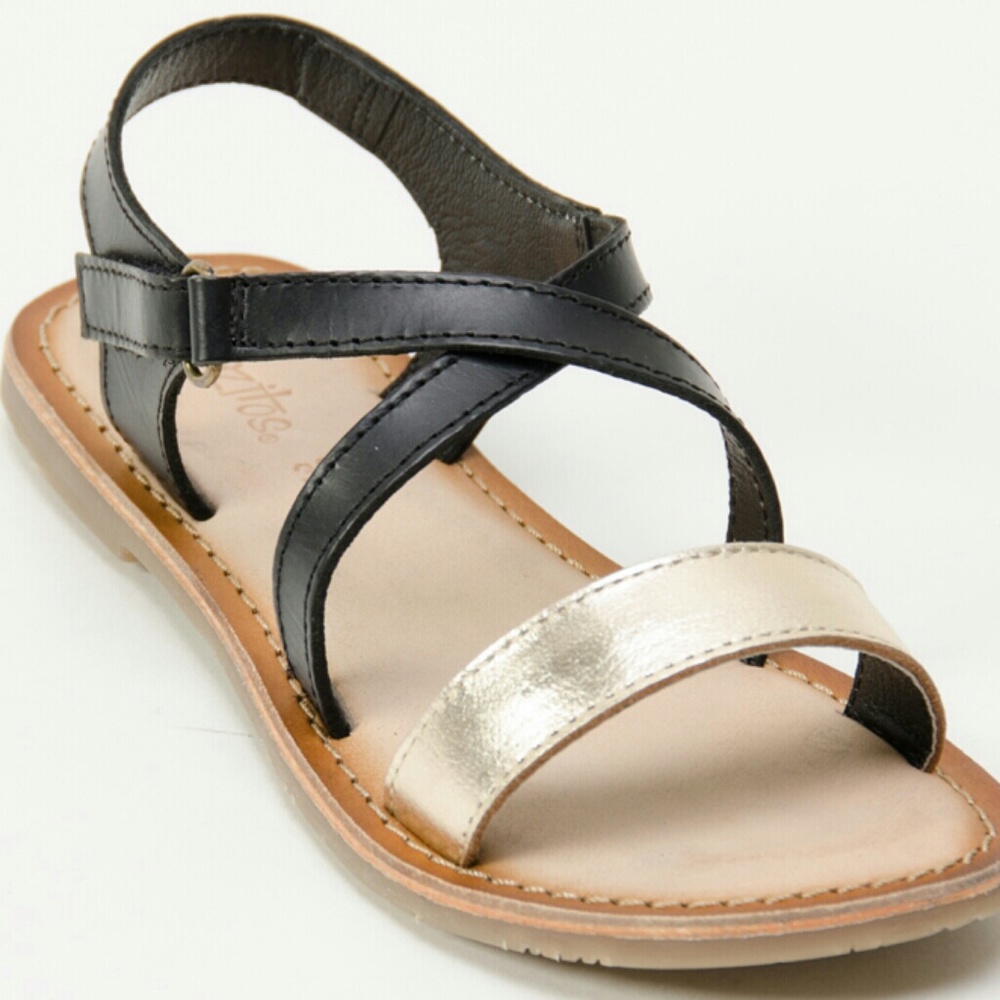 Nw Pazitos X-Out Sandal Blk/Gld